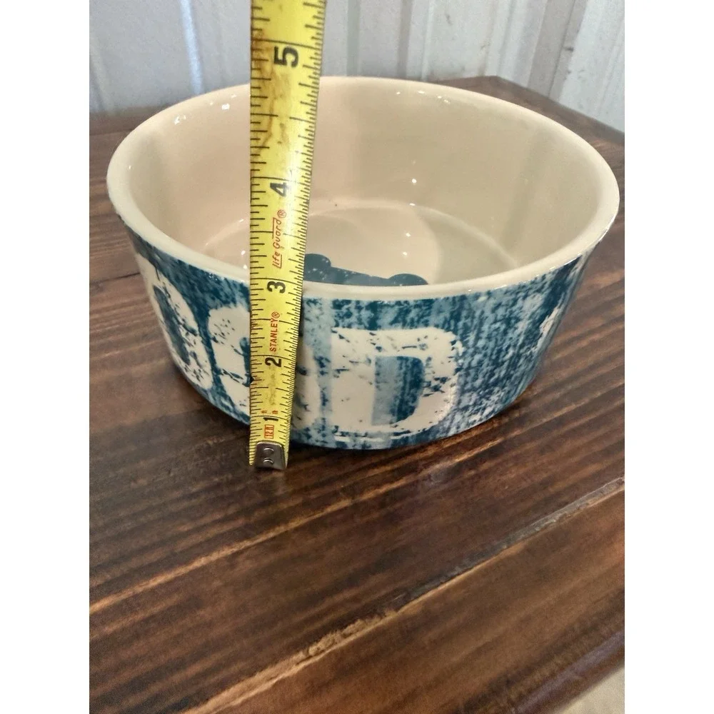 Pet Rageous Designs Ceramic Dog Food Bowl Dish 7